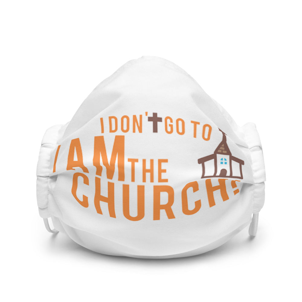 I am the Church Premium face mask