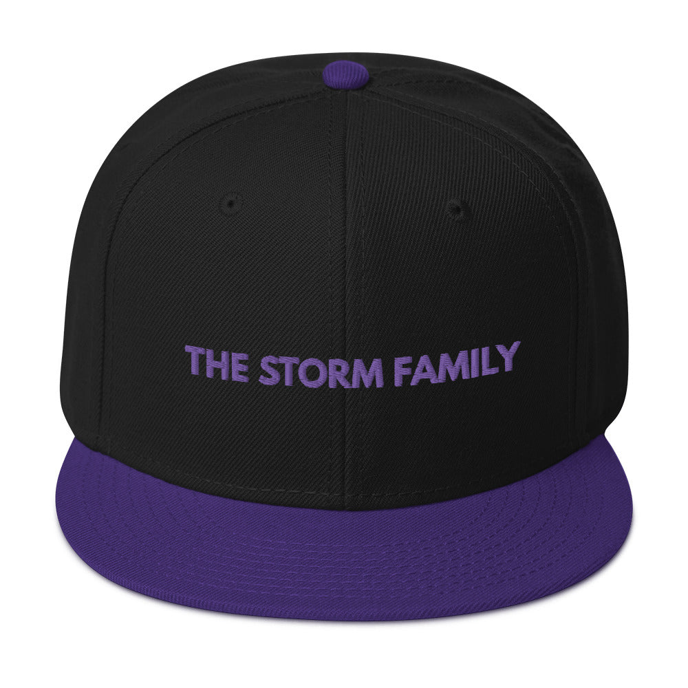 The Storm Family Snapback Hat